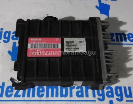 Calculator motor ecm ecu Audi 80 (1991-1996), 2.0 Benzina, 66 KW, caroserie Break