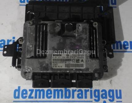 Calculator motor ecm ecu Peugeot 407, 1.6 Diesel, 80 KW, caroserie Coupe