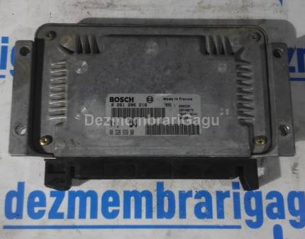 Calculator motor ecm ecu Peugeot 206, 1.6 Benzina, 65 KW, caroserie Hatchback