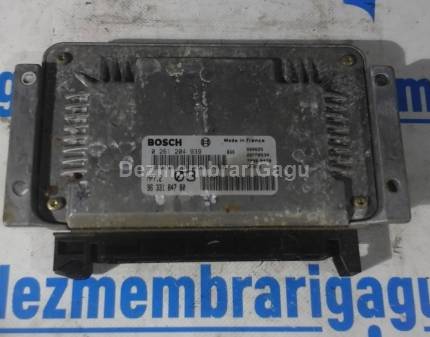 Calculator motor ecm ecu Peugeot 206, 1.6 Benzina, 65 KW, caroserie Hatchback