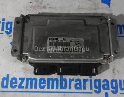 Calculator motor ecm ecu Peugeot 206, 1.6 Benzina, 80 KW, caroserie Hatchback