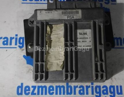 Calculator motor ecm ecu Peugeot 406, 1.8 Benzina, 81 KW, caroserie Coupe