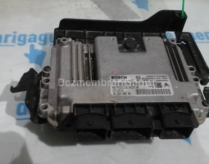 Calculator motor ecm ecu Peugeot 407, 1.6 Diesel, 80 KW, caroserie Break