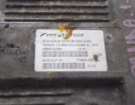 Calculator motor ecm ecu Fiat Panda (2003-), 1.3 Diesel, 51 KW, caroserie Hatchback