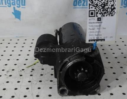 Electromotor Volkswagen Passat / 3b3 - 3b6 (2000-2005), 1.9 Diesel, 96 KW, caroserie Berlina